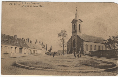 Kerk en Dorpplaats, Melle