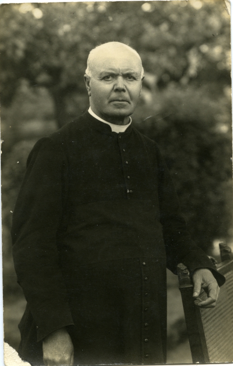 Portret deken De Vis, Oosterzele