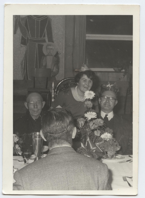 Souper 'Kijkers zijn zwijgers', Merelbeke, 1962
