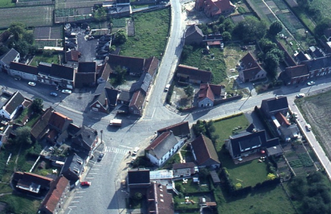 Moortsele dorp, rond 1980