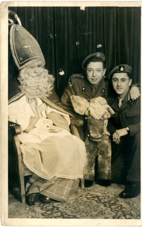 Portret met Sinterklaas