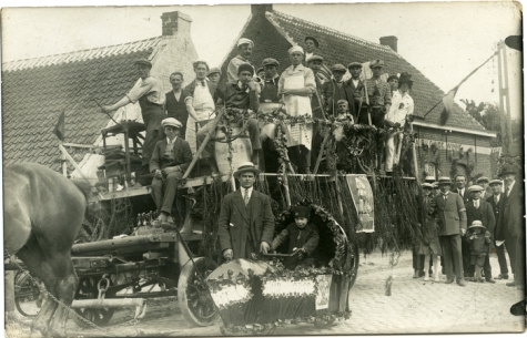 Stoet, viering 100 jaar België, Munte, 1930