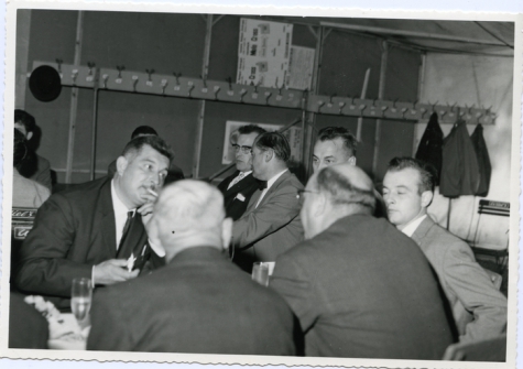 Handelsbeurs feestdis, Sint-Lievens-Houtem, 1967.