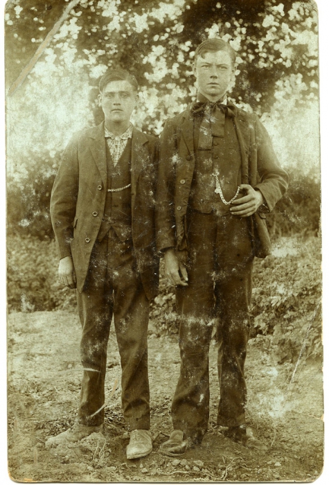 Victor Westelinck (rechts), 1914-1918