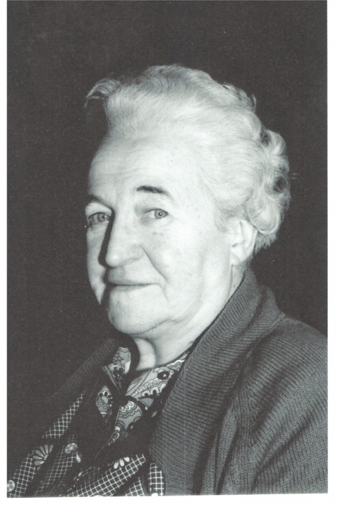 Portret van Maria Poelman of reuzin Mapoe, Melle