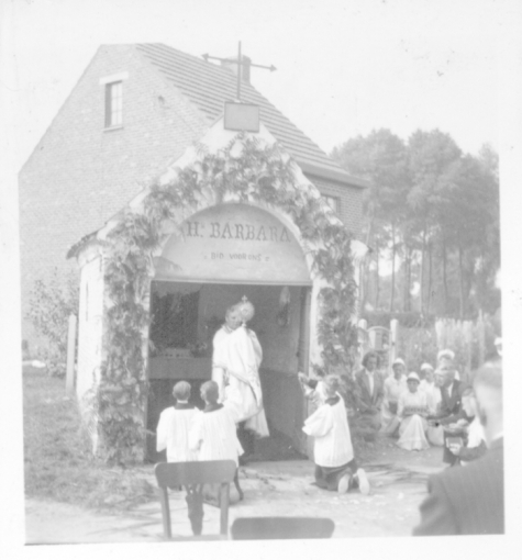 Sacramensprocessie, Oosterzele, 1959