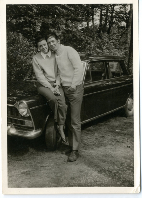 Frida Van Der Straeten en Paul Vlaeminck, Duitsland, 1969