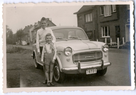 Paul en Frank Vlaeminck, Merelbeke, 1960