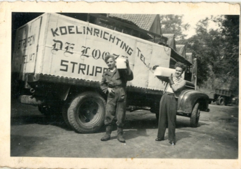 Vrachtwagen, Balegem, 1950-1960