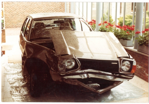 Auto van de familie Waeytens, Balegem, 1970