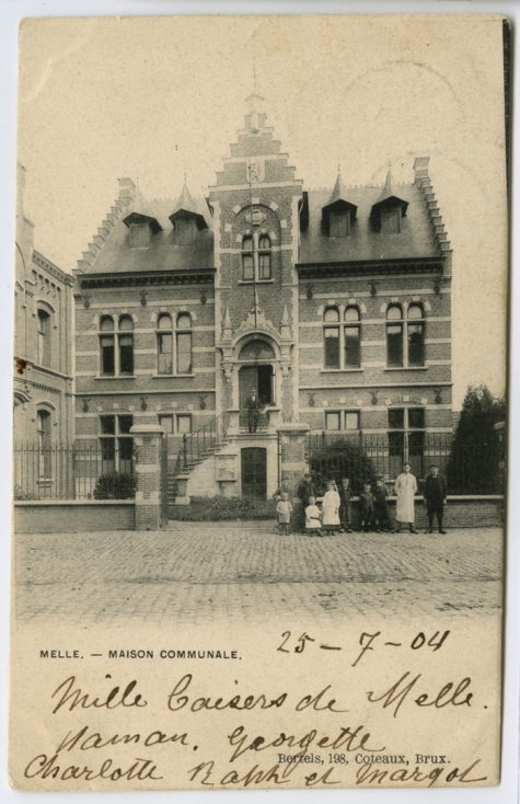 MELLE. - MAISON COMMUNALE