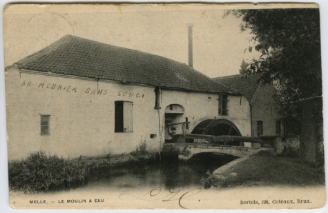 MELLE.- LE MOULIN A EAU