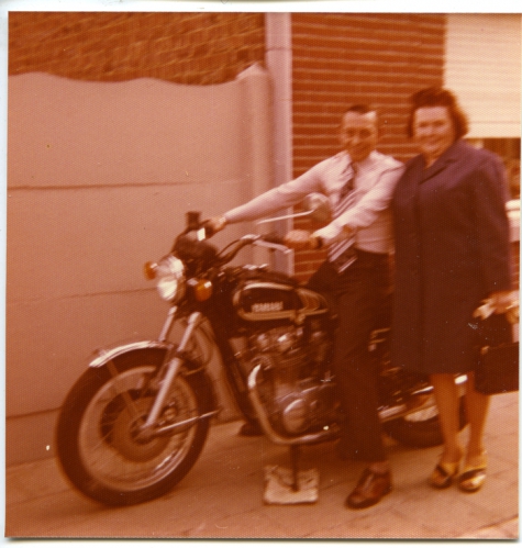 Samen op de moto, Sint-Lievens-Houtem, 1975-1980