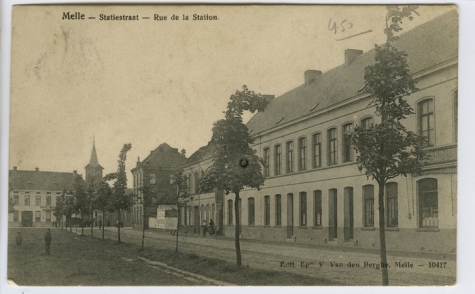 Melle - Statiestraat - Rue de la Station