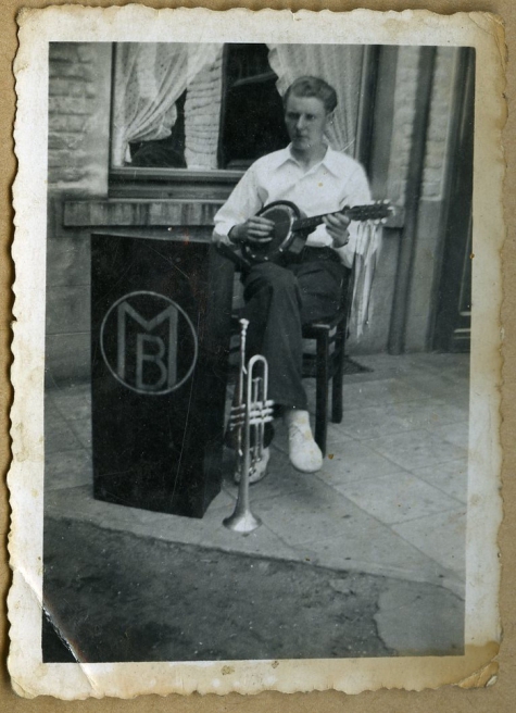 Banjospeler, Melle, 1950-1970
