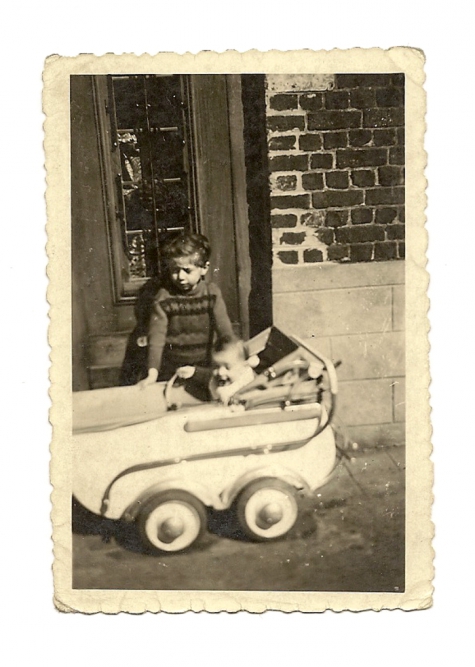  Kinderwagen na de oorlog, Balegem