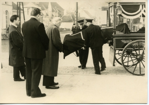 Begrafenis, Overmeren, 1950