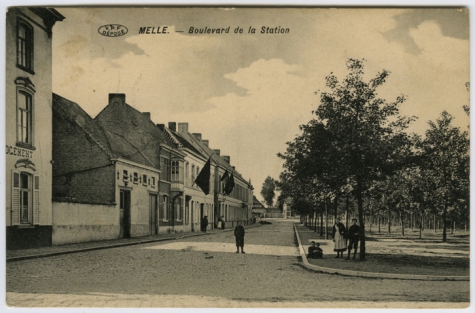 MELLE. - Boulevard de la Station