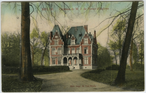 MELLE Château de M. J. de Potter d'Indoye
