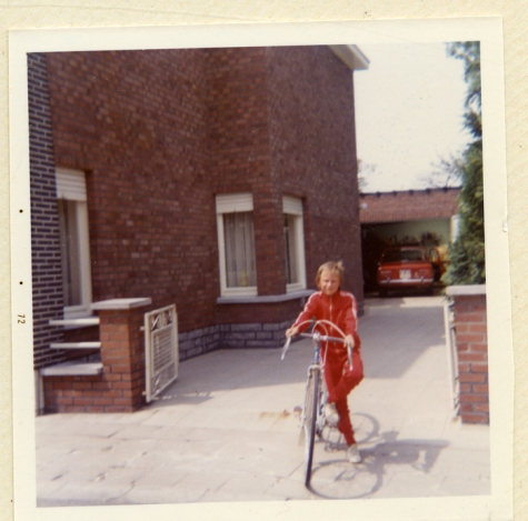 Fietsen op de oprit, Sint-Lievens-Houtem, 1980-1990