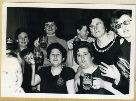 Samen vieren met de collega's, Sint-Lievens-Houtem, 1960-1970