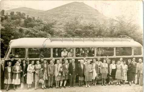 Samen in Lourdes, Lourdes, 1945-1950