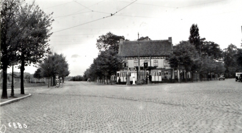 Tram van de lijn Gent-Geraardsbergen, Gent "De Sterre", 1936. 