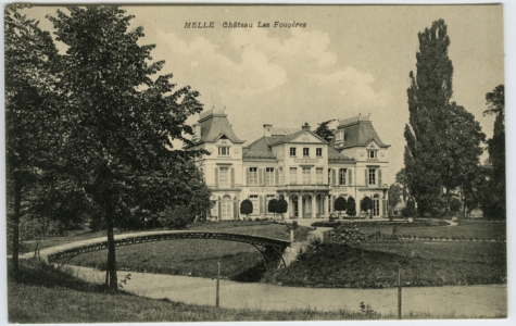 Kasteel "De Varens" te Melle in 1922.