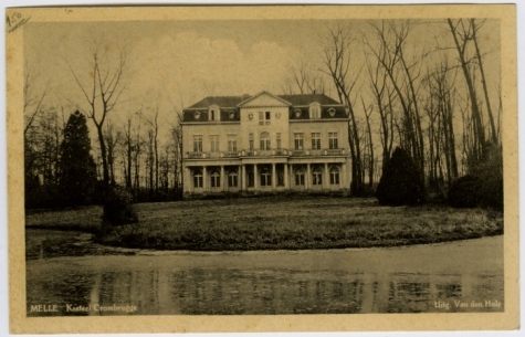 Melle Kasteel Crombrugge (Ter Linden)  in 1939