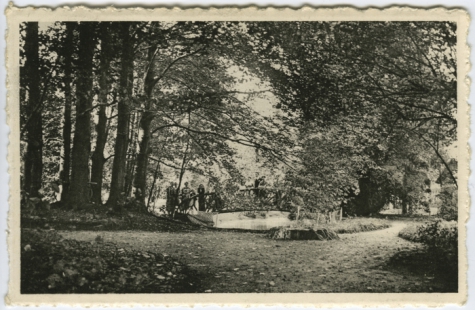Tuin van Villa Van Damme te Melle