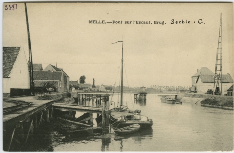 Melle - Brug over de Schelde