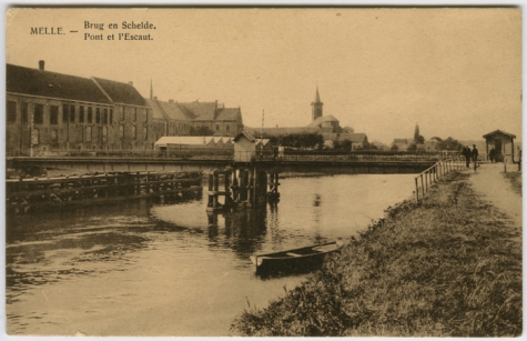 MELLE Brug en Schelde