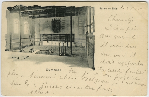 Turnzaal van het College te Melle