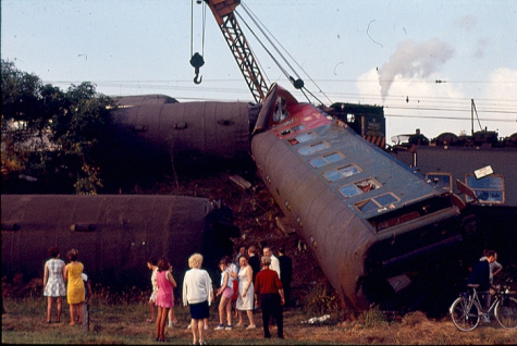 Treinongeval, Melle, 1970