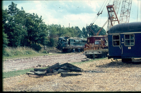 Treinongeval, Melle, 1970