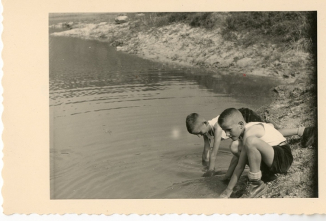 Chiro Melle, kamp te Bioul, 1959