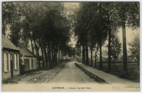 Dorpsingang, Gontrode