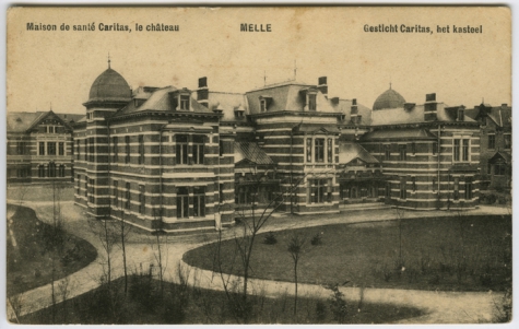 Het kasteel, Caritasinstituut, Melle, 1910