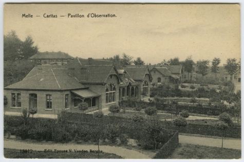 Observatiepaviljoen, Caritasinstituut, Melle