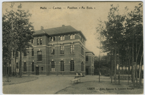 Paviljoen "In het Bos", Caritasinstituut, Melle
