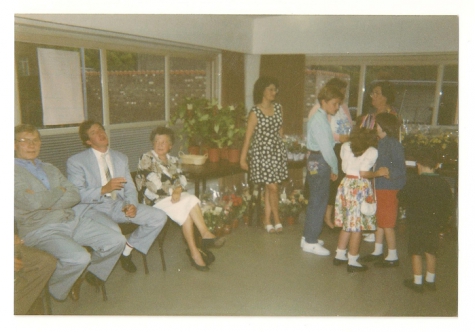 Burenfeest Bruisbeke, Sint-Lievens-Houtem, eind jaren 1980