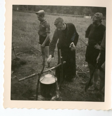 Chiro Melle, roeren in de kookpot, Ardennen, 1962
