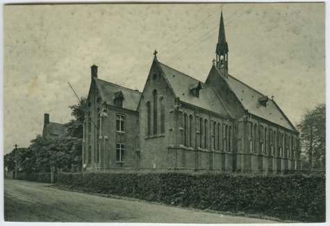 Zicht op de kapel, Sint Franciscusinstituut, Melle