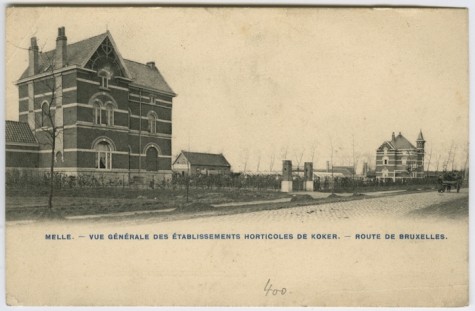 Bloemisterij De Koker, Brusselsesteenweg, Melle