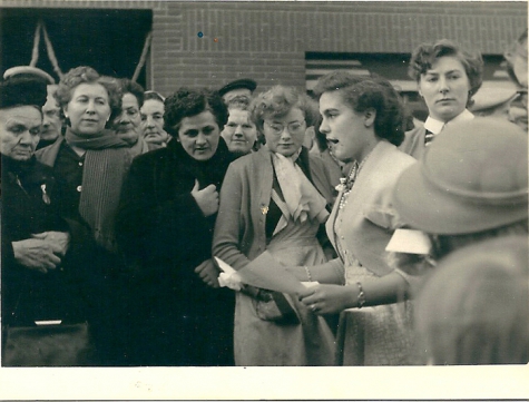 Brief van buren aan jubilarissen, Sint-Lievens-Houtem, 1955