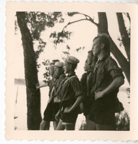 Chiro Melle, tijdens de fietstocht in bewondering, Ardennen, 1962