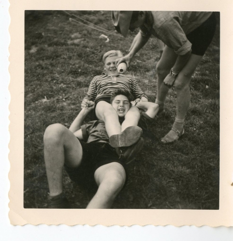 Chiro Melle op kamp in de Ardennen, 1962