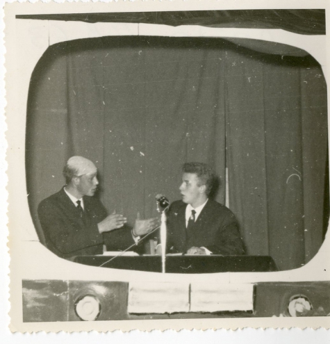 Chiro Melle, groepsfeest, het journaal,1963