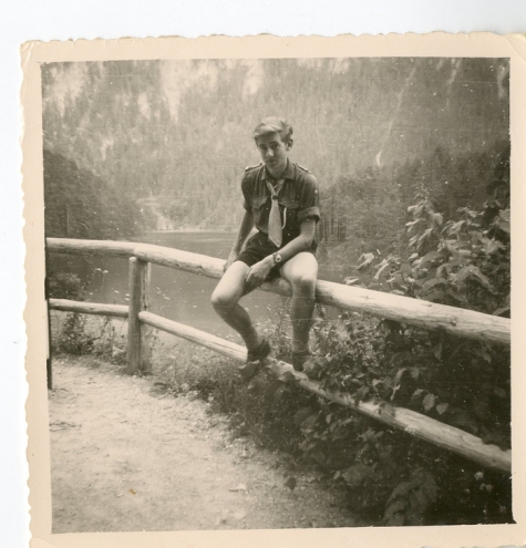 Chiro Melle, onderweg, Bach, Oostenrijk, 1964