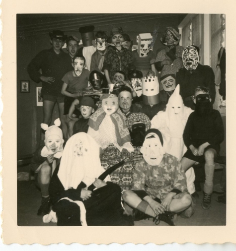 Chiro Melle, carnavalfeest, Melle, 1965?